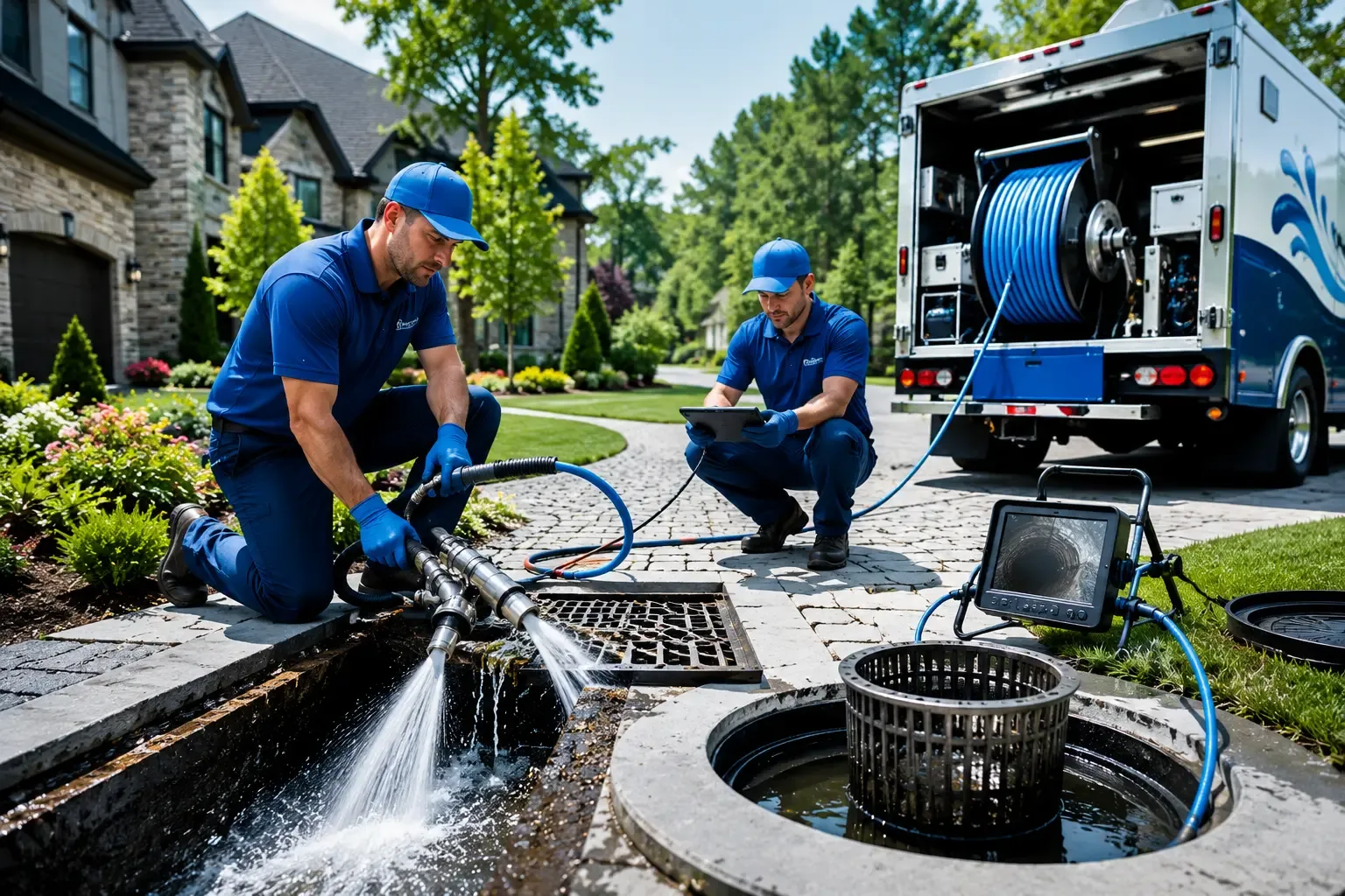 Local outdoor drain cleaning professionals in Brownsville, MN