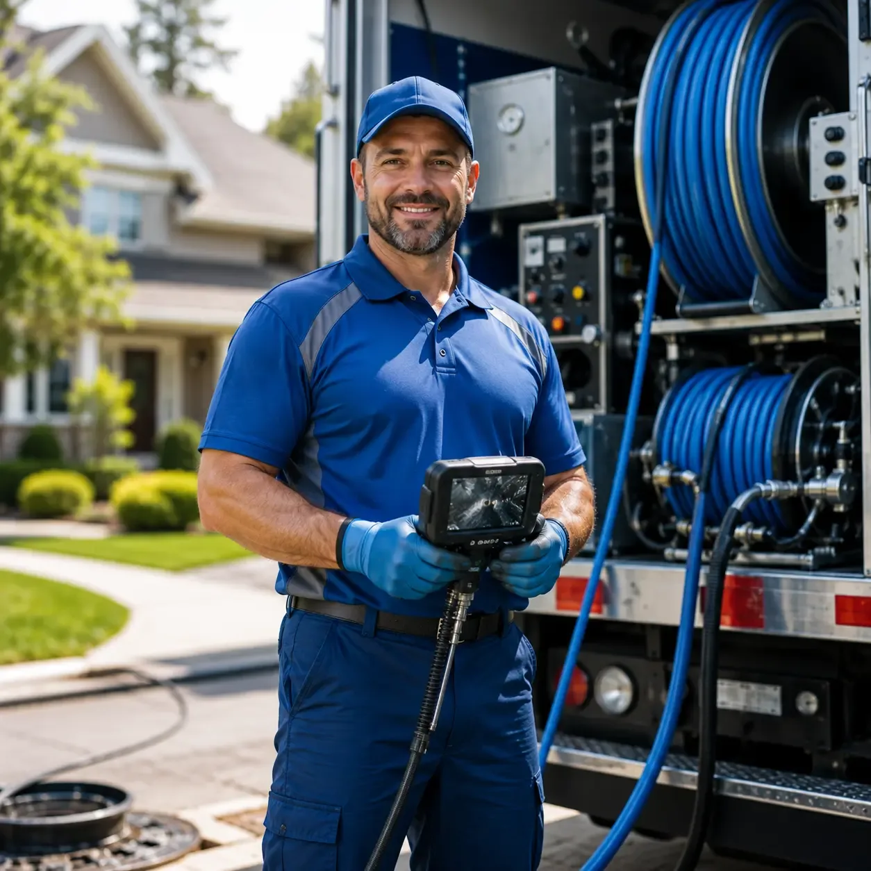 Local outdoor drain cleaning specialists in Brownsville, MN
